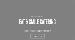 Desktop Screenshot of eatandsmilecatering.com